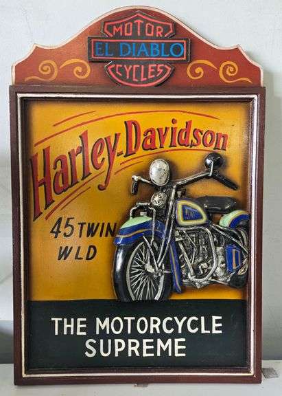 Harley Davidson Wall Art