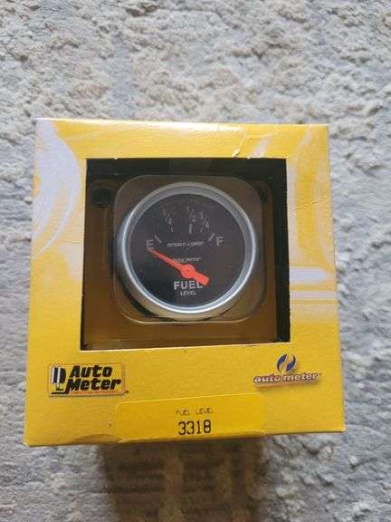 Auto Meter 3318 Sport-Comp 2-1/16" Short Sweep Electric Fuel Level Gauge