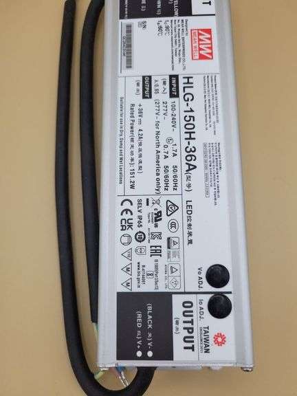 meanwell HLG-150H 36V 151.2W Single Output LED Driver Power Supply