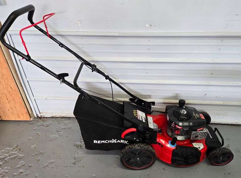 BENCHMARK 173cc Self-Propelled 3-In-1 Gas Lawn Mower  22"