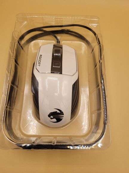 Kain 102 Aimo RGB PC Gaming Mouse - White