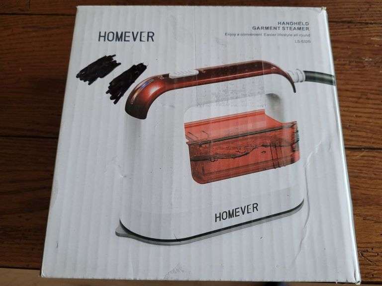 HOMEVER Steam Irons for Clothes, 1300W Clothes Steamer, Travel Sized