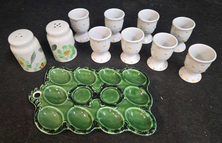 11 PC Set- Deviled Egg/ Boiled Egg Holders