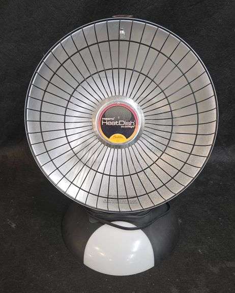 Presto Heating Fan with Foot Light