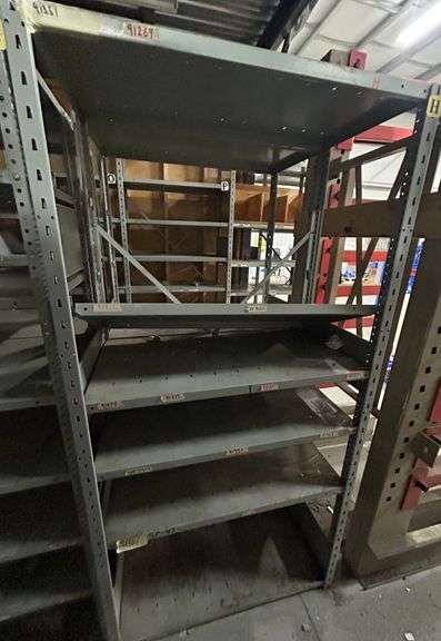Double Sided  Industrial  Shelf 6 FT H  x 37.5 W