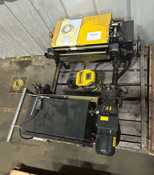 5 Ton Street   47.5 FT Span of Gantry  49 FT  Linear   Uprights Included   16.6 FT   Already Disasse