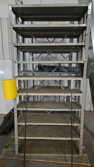 Lot of 3 Metal Shelves