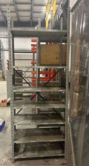 Single Unit Industrial  Shelf 8 FT H  x 37.5 W