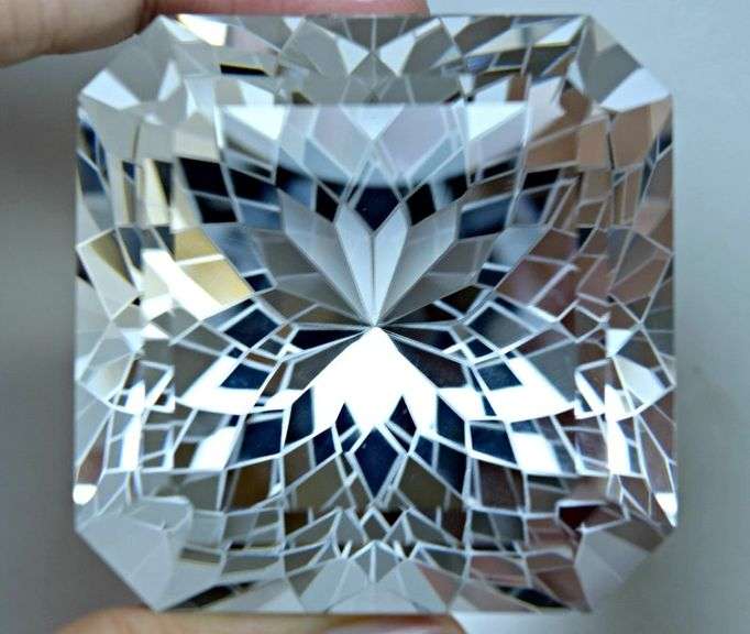 ($9,340 Appraisal) - 76.26 ct Certified Fancy Rock Quartz Gemstone
