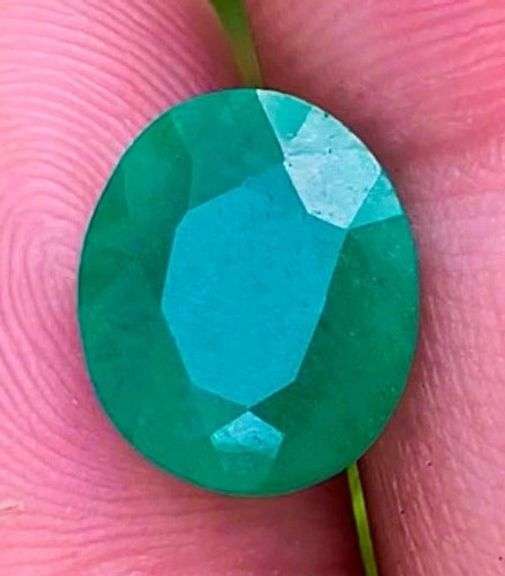 ($4,815 Appraisal) - 3.85 ct Authenticated Emerald Gemstone