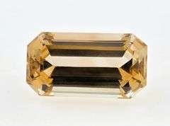 ($15,645 Appraisal) - 12.07 ct Certified Imperial Topaz Gemstone, Untreated