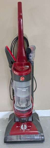 Hoover Whole House Elite Pet Vacuum, Red