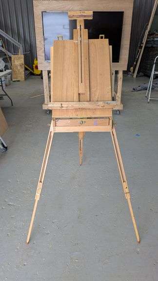 Wooden Collapsible Art Easel