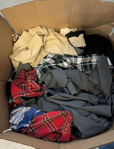 Box Lot of Assorted Clothing