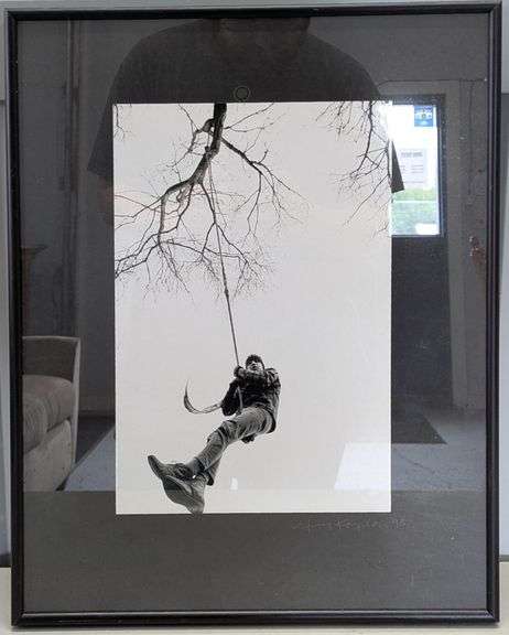 Framed and Signed by Artist, Manitoba Black and White Photography, 14x18"