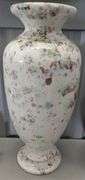 Signed Hand-Thrown and Hand-Glazed "Confetti" Vase, by Barb Dean, 17"H