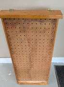 Wooden Potato and Onion Storage Bin,14.5"L x 11.75" W x 27"H