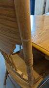 Wooden Dining Table Set with Four Chairs