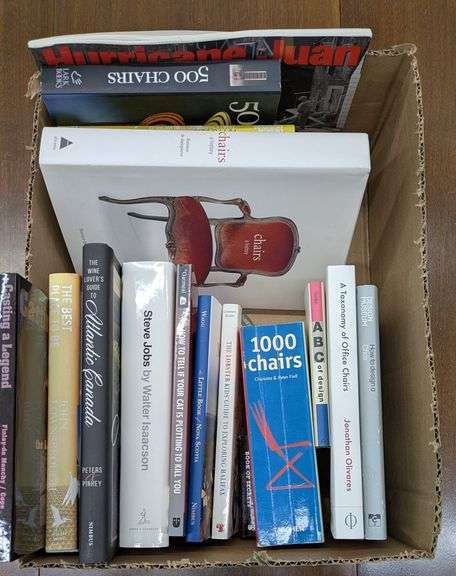 Box Lot of Assorted Books