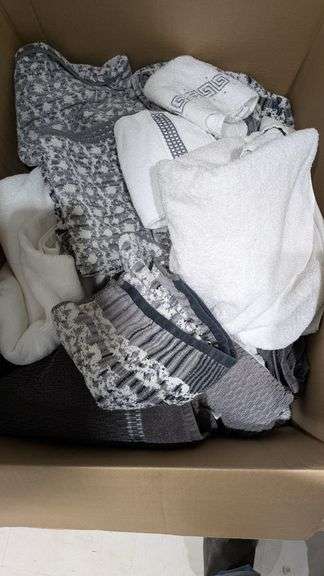 Box Lot of Assorted Towels