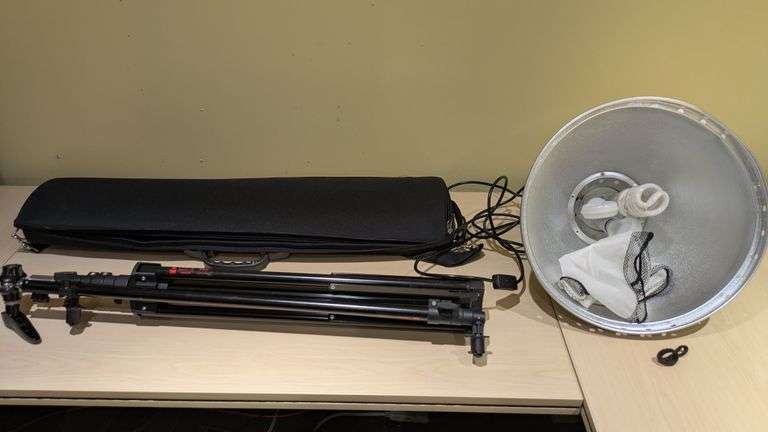 Photography Video Light Stand Setup