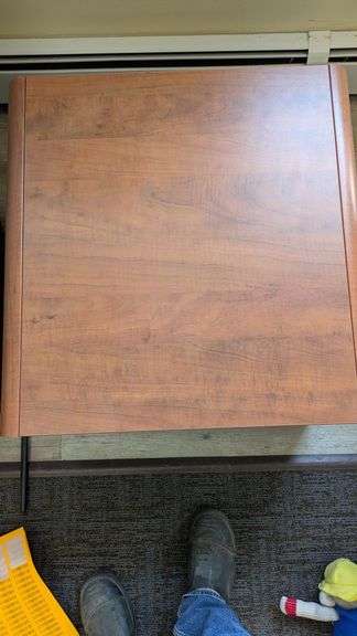 Wooden Side Table,24"L x 24"W x18"H