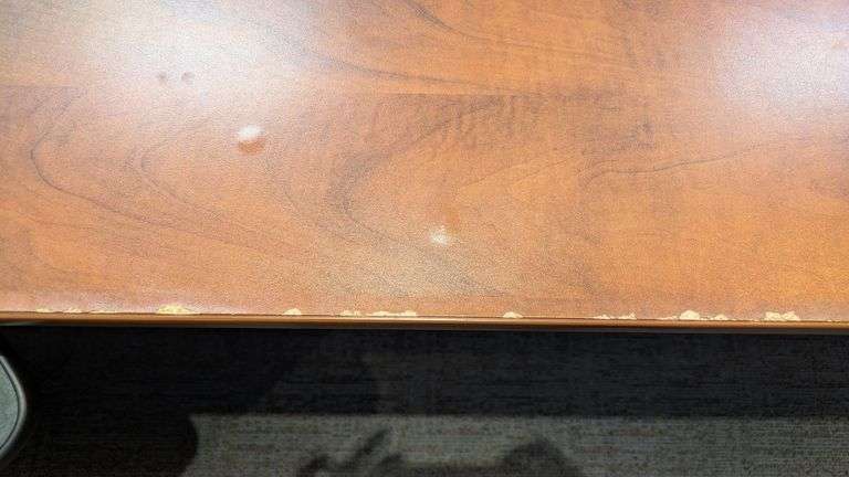 DSI Office Cubicle Desk with Privacy Panels, 156"L x 66"W x 42"H