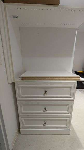 Modular Shelving Unit with Drawers