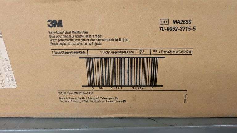 3M Easy-Adjust Dual Monitor Arm