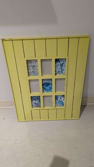 Rustic-Style Window Frame Wall Art, 21" x 27"