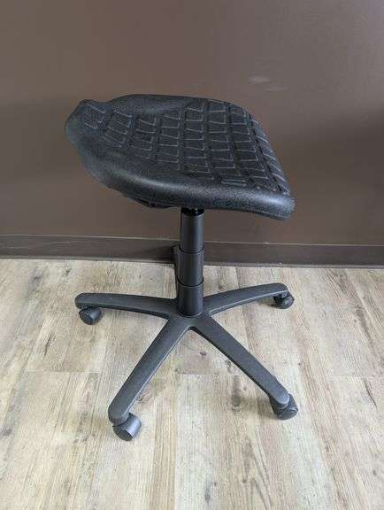 Chairs Limited Ergonomic Rolling Stool with Loccking Castors