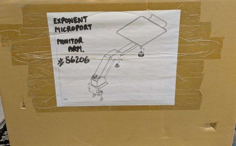 Exponent Microport Monitor Arm, Model #56206