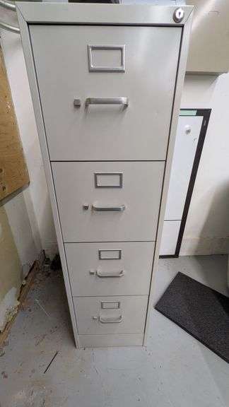 Four-Drawer Vertical Filing Cabinet