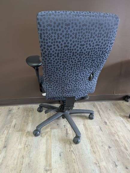 Chairs Limited Mid Back Ergonomic Office Chair with Patterned Fabric