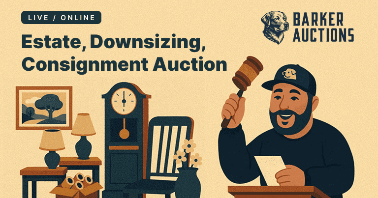 Live Online Estate, Downsizing & Consignment Auction