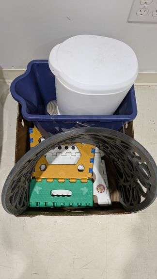 Box Lot of Household Items