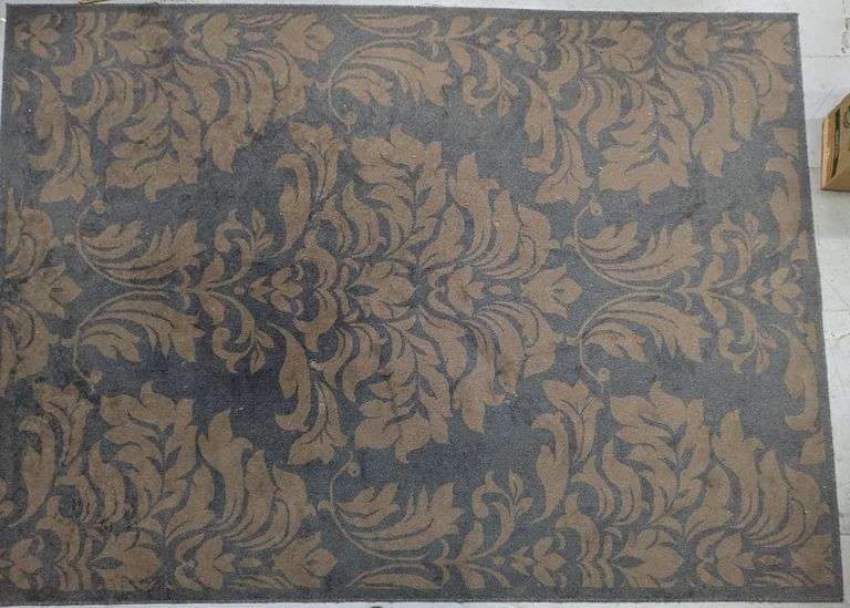 Classic Damask Pattern Area Rug, 8ft x  10.5ft