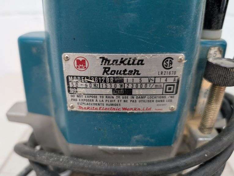 Makita 3612BR Router