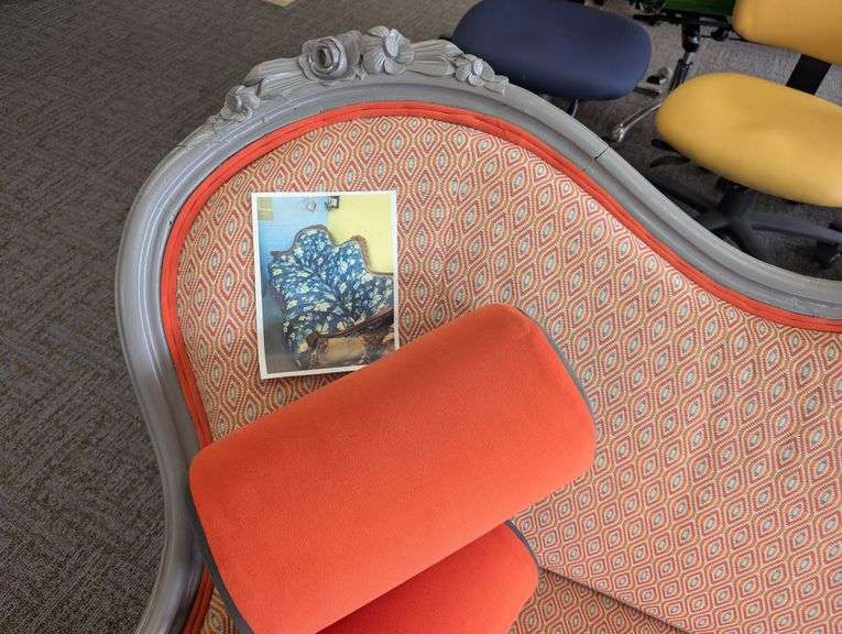 Vintage Re-Upholstered Sofa