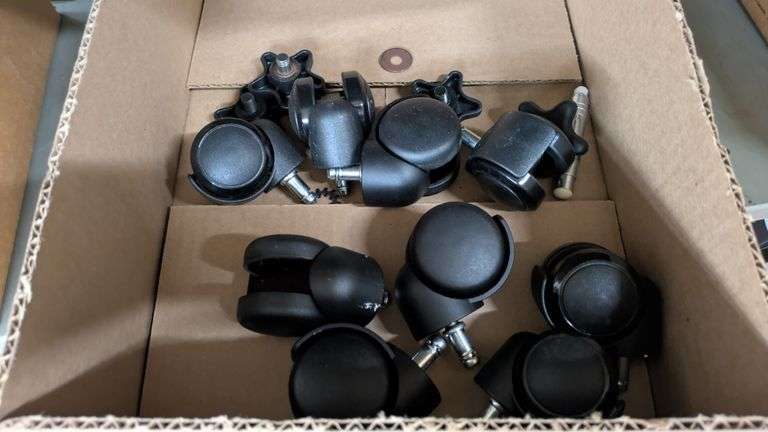 Black Caster Wheels for Furniture