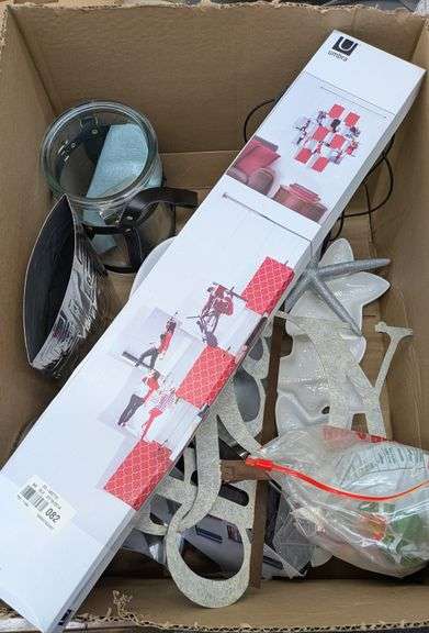 Box Lot of Assorted Housewares