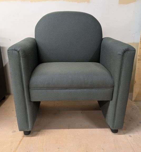 Upholstered Armchair with Modern Design, 32" x 26" x 35"