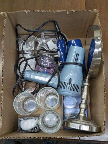 Box Lot of Assorted Household Items