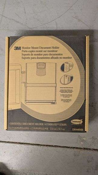 3M Monitor Mount Document Holder