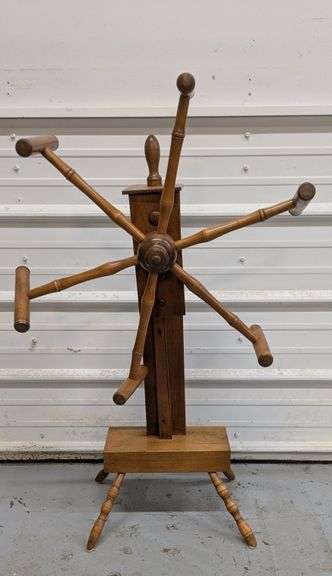 Vintage Wood Yarn Winder