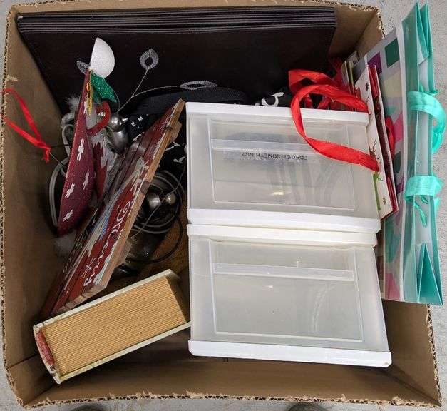 Box Lot of Assorted Houseware Items