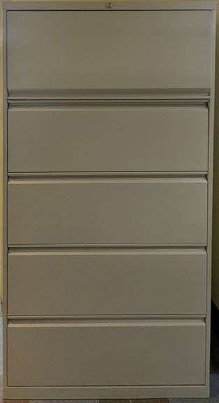 Metal Lateral File Cabinet, 35" L x 20"W x 66" H