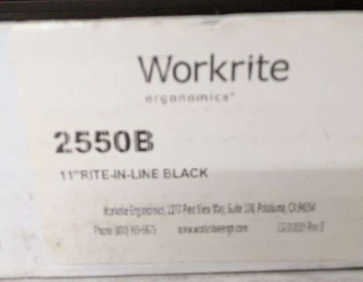 Workrite Rite-In-Line Document Holder, 11"