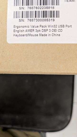 Microsoft Ergonomic Value Pack Keyboard and Mouse (Copy)