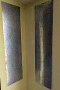 Galvanized Steel Wall Panel Art, 12" L x 46"H